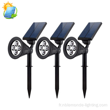 IP65 imperméable IP65 extérieur 4 LED SOLAR SOLAR